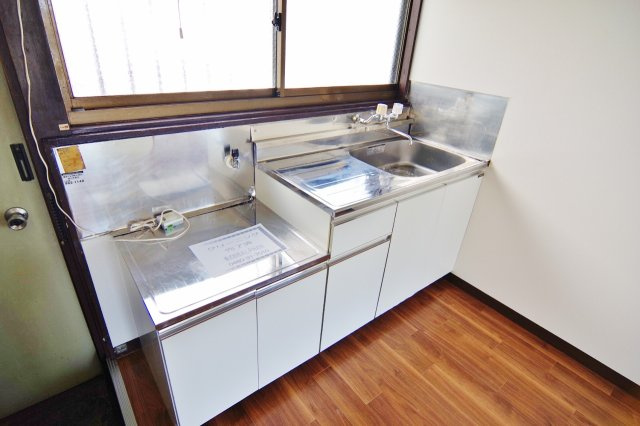 光荘のキッチン|きれいなキッチンです