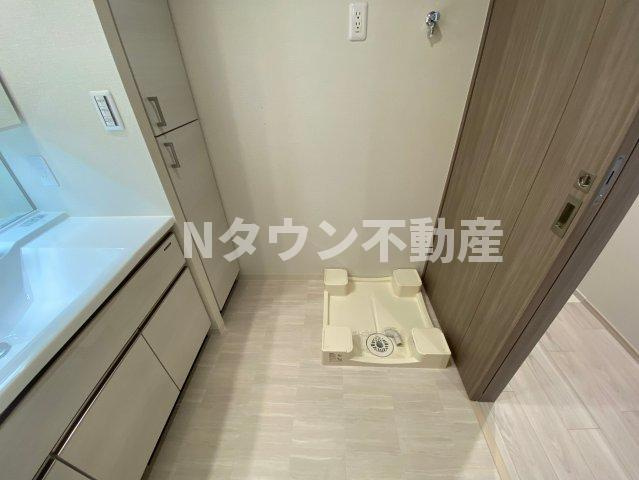 【設備】 | プレサンスジェネ新栄町駅前葵 | 洗濯機置き場です