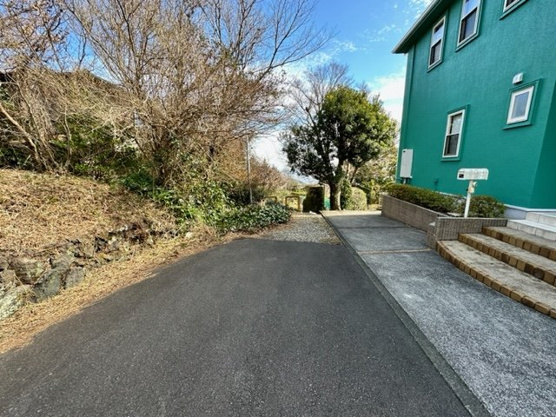 【前面道路含む現地写真】 | 大室高原別荘地　売地