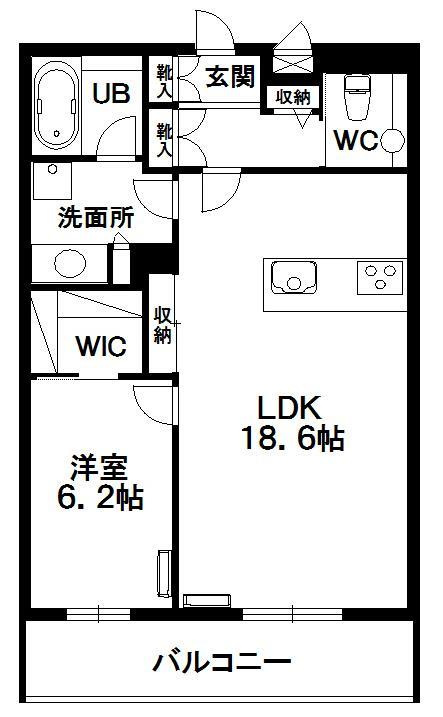 ヒルズレジデンシャルS12の間取り