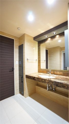 ヒルズレジデンシャルS12の独立洗面台