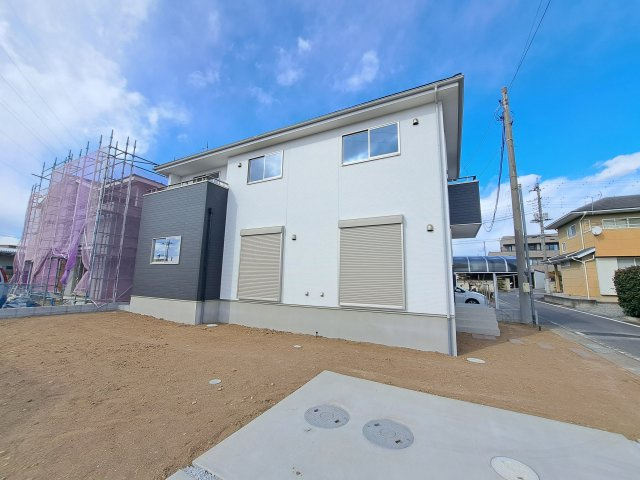 新築　伊勢崎市連取町32期　２号棟の外観|現地写真　完成しました！ご内覧等、お気軽にお問合せください♪　							

