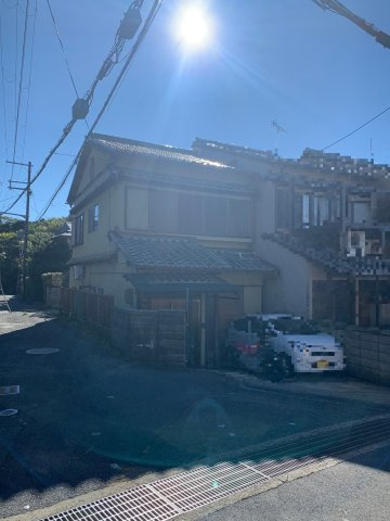 左京区修学院坪江町　戸建の前面道路含む現地写真