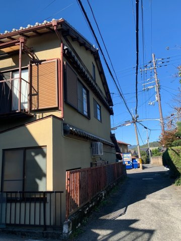 左京区修学院坪江町　戸建の前面道路含む現地写真