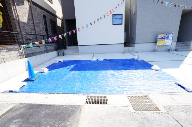 常滑市榎戸町2期　2号棟の駐車場|駐車スペース2台可能