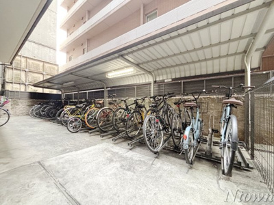 【その他共用部分】 | プレサンス栄メディパーク | 駐輪場です