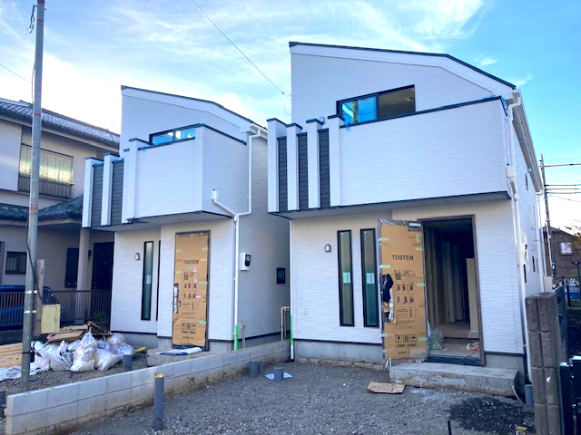 宮前3丁目・新築戸建の外観|ほぼほぼ完成しました♪