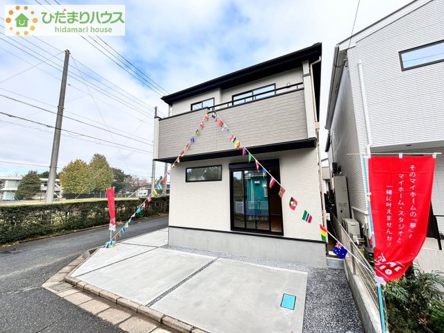 上尾市二ツ宮　7期　新築一戸建て　ずっとプラス　01の駐車場|駐車2台可能なので、
急な来客時にも安心ですね☆彡					
