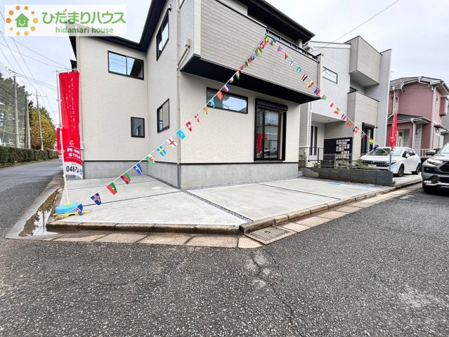 上尾市二ツ宮　7期　新築一戸建て　ずっとプラス　01の前面道路含む現地写真|スーパーまで徒歩10分圏内なので、
日々のお買い物に便利ですね
