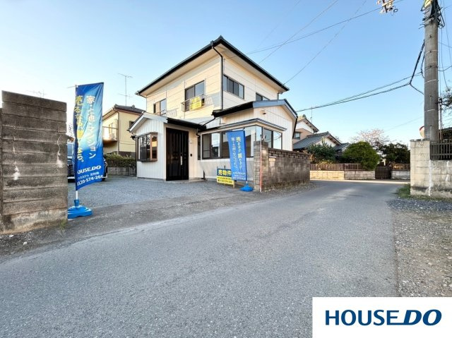 中古戸建　佐野市高萩町の前面道路含む現地写真|前面道路含む現地写真です