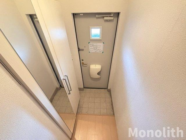 サンハイツの玄関