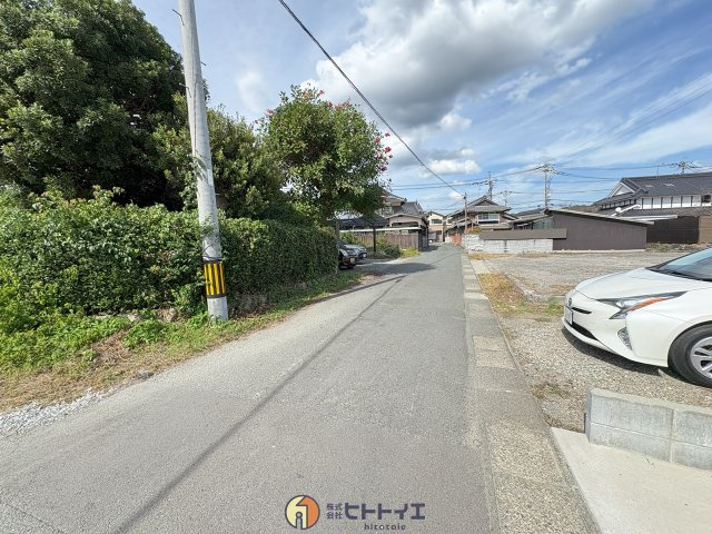 八女市忠見の売地の外観