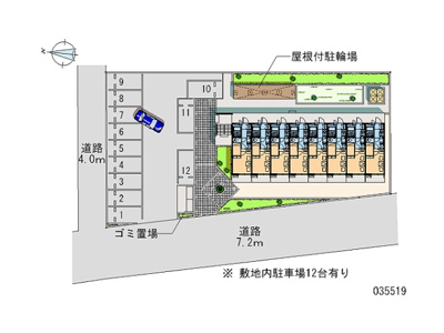 【区画図】 | グリーンサイトＡ棟