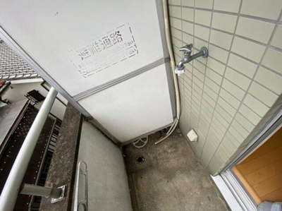 【バルコニー】 | コーポエトワール | ※別部屋参考写真 