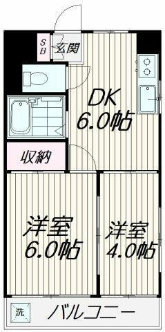 【間取り】 | コーポエトワール |  