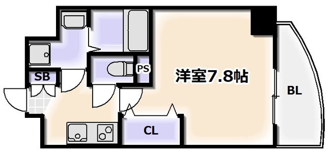 【間取り】 | ラグゼ難波ウエスト