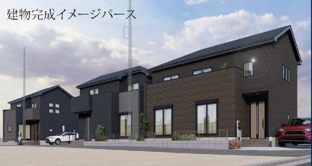 【横浜市保土ケ谷区保土ケ谷町3丁目227全5棟新築戸建て】★仲介手数料無料★（岩崎小学校・岩崎中学校）の外観パース