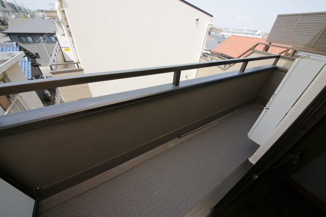 A&S KATO KI B棟のバルコニー