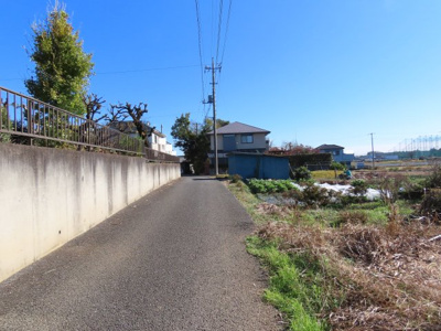【前面道路含む現地写真】 | 川越市笠幡売地