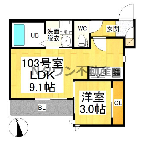 【間取り】 | Grandtic Tove | 間取りです