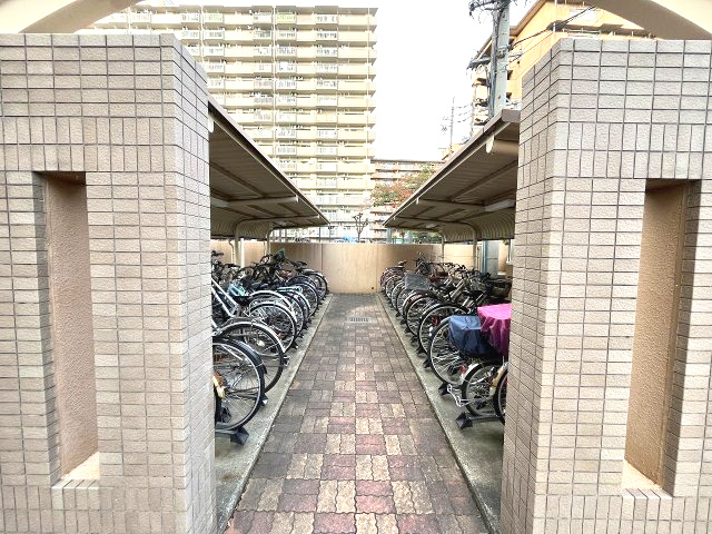 スペリア名南コンフォートの駐輪場|駐輪場