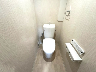 【トイレ】 | スペリア名南コンフォート | トイレも新品で清潔感があります！