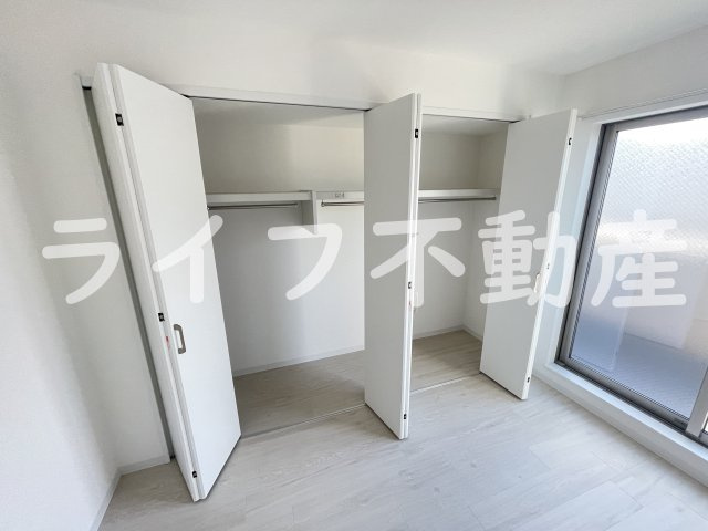 アート長瀬Bの収納|大きなものも収納できそうです