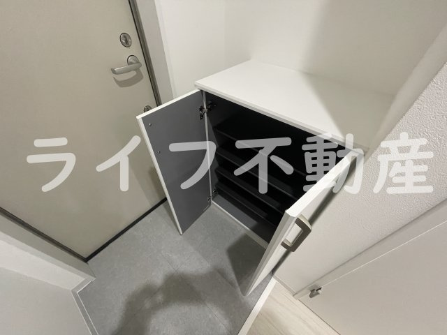 アート長瀬Bの収納|大きなスペースがあり、収納には困りません