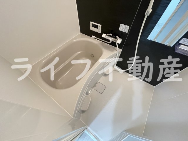 アート長瀬Bの浴室|日々の疲れを癒すお風呂付です
