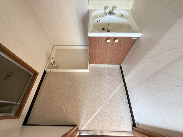 下島ハイツの洗面所