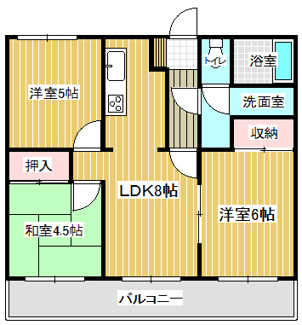 【間取り】 | ロキシーウェルド