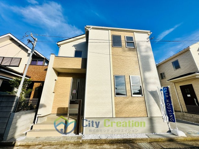 平塚市纒　ゆとりとこだわりの長期優良住宅の外観