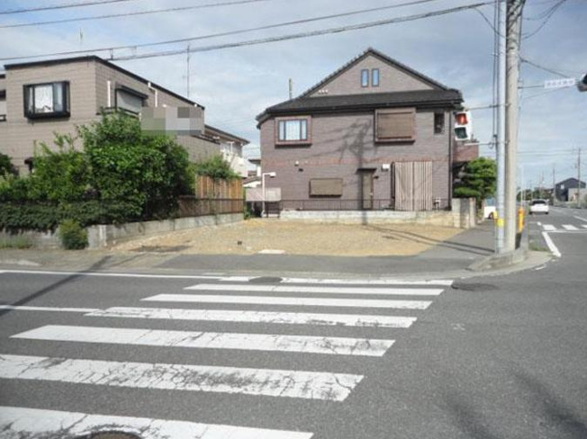 【前面道路含む現地写真】 | 取手市宮和田　売地　36坪 | 周辺商業施設・教育施設充実♪