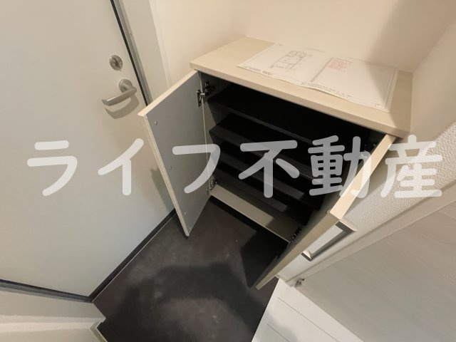 D porta Trapaの収納|収納スペース豊富です