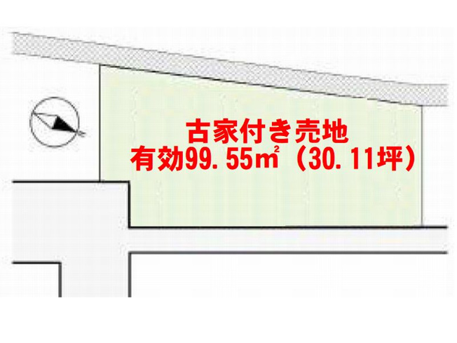 【土地図】 | 山科区厨子奥苗代元町　売地