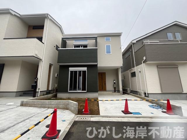 茅ヶ崎市萩園　新築戸建　全8棟の外観|現地外観　