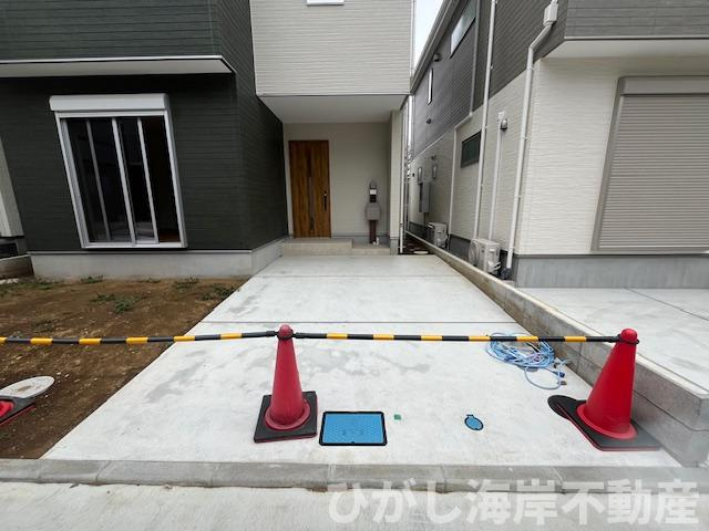 茅ヶ崎市萩園　新築戸建　全8棟の駐車場|駐車スペース