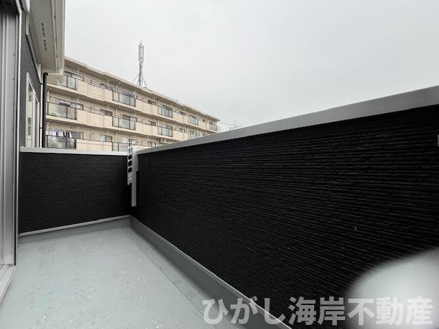 茅ヶ崎市萩園　新築戸建　全8棟のバルコニー|バルコニー