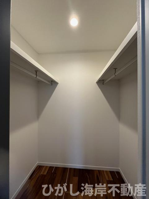 茅ヶ崎市萩園　新築戸建　全8棟の収納|ウォークインクローゼット