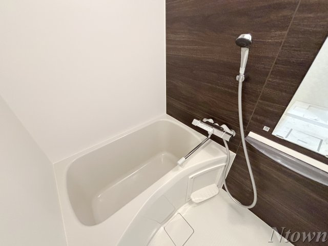 【浴室】 | S-RESIDENCE浅間町 | 落ち着いた空間のお風呂です