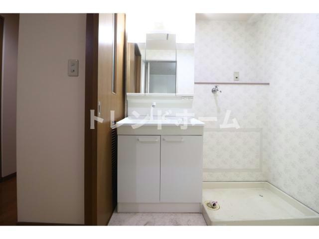 アメニティ江戸堀の独立洗面台|選べる家電プランあり！！