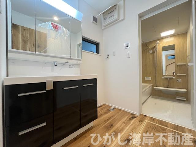 茅ヶ崎市浜竹1丁目　新築戸建　全6棟の脱衣所|脱衣スペース