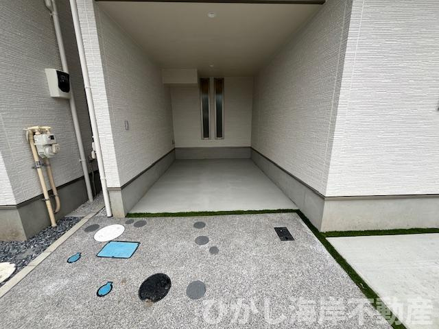 茅ヶ崎市浜竹1丁目　新築戸建　全6棟の駐車場