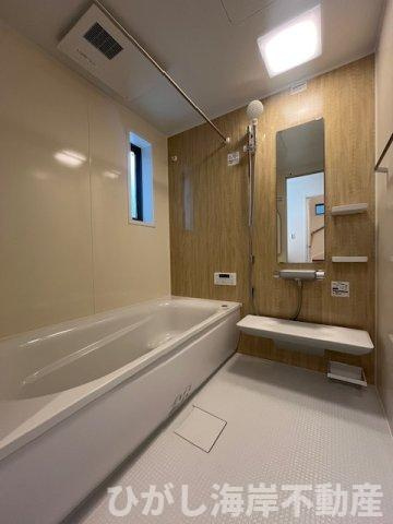 茅ヶ崎市浜竹1丁目　新築戸建　全6棟の浴室|1坪タイプ　ユニットバス