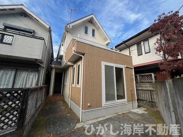 茅ヶ崎市松が丘1丁目　中古戸建の前面道路含む現地写真|新規リフォーム完了！現地外観　