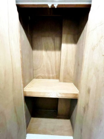 ローズバンクの収納|大きなものも収納できそうです