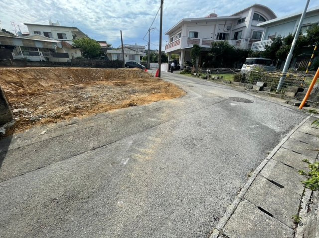 【売地】うるま市石川曙-限定1区画の前面道路含む現地写真|【現地撮影】
2025.3月