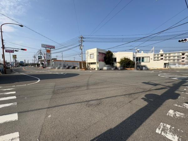 和歌山市湊　倉庫の前面道路含む現地写真