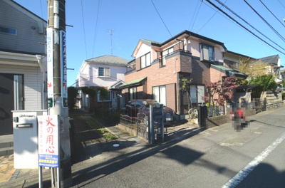 【前面道路含む現地写真】 | 海老名市国分寺台１丁目　中古戸建て【仲介手数料無料】