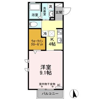 【間取り】 | D-room茜部